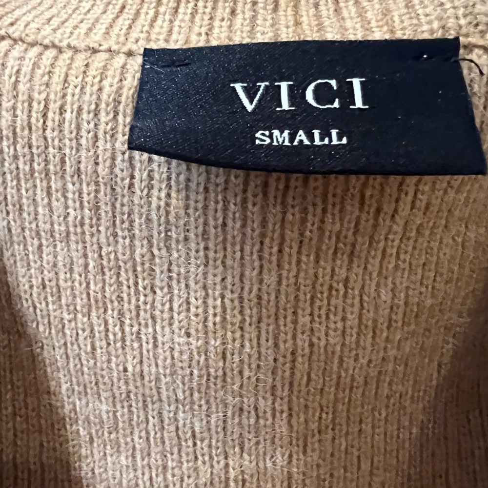 Vici Tan Sleeveless Jumpsuit NWOT - Picture 4 of 4